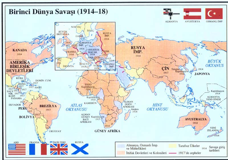 53 1 Dunya Savasi Haritasi