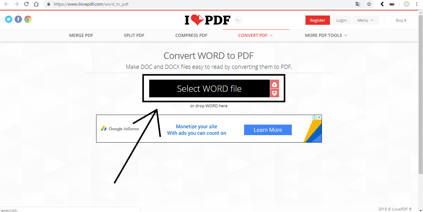 Cara Mengubah File Docx ke PDF di Laptop secara Online