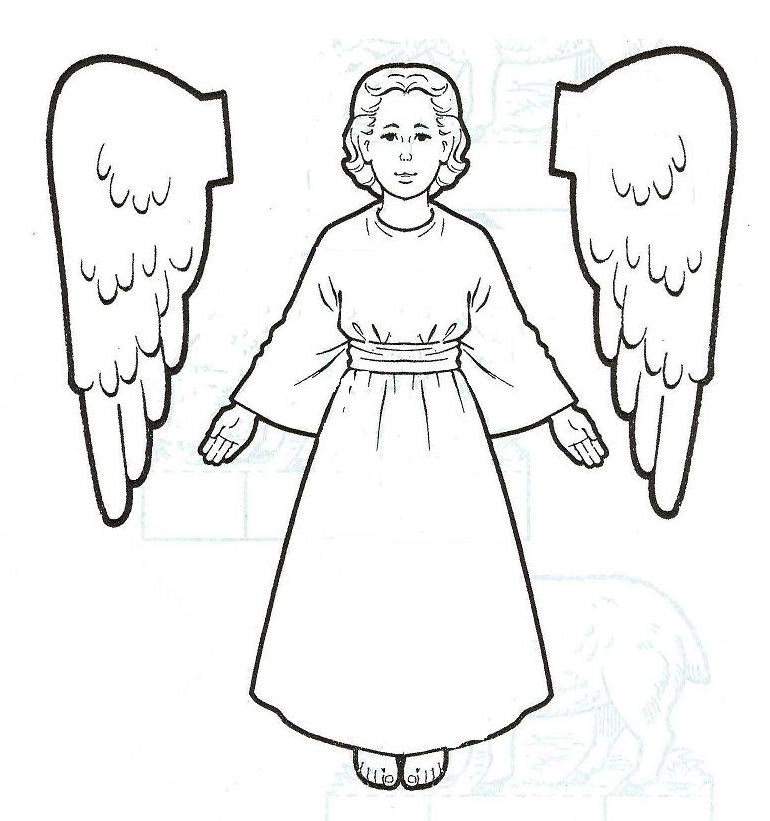 gabriel angel coloring pages - photo #39