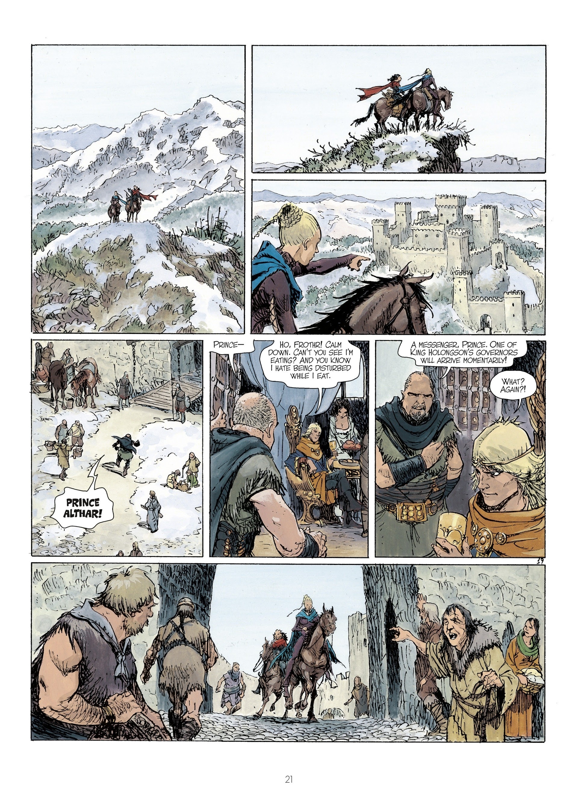 Read online The World of Thorgal: Kriss of Valnor: Worthy of a Queen comic -  Issue # Full - 23