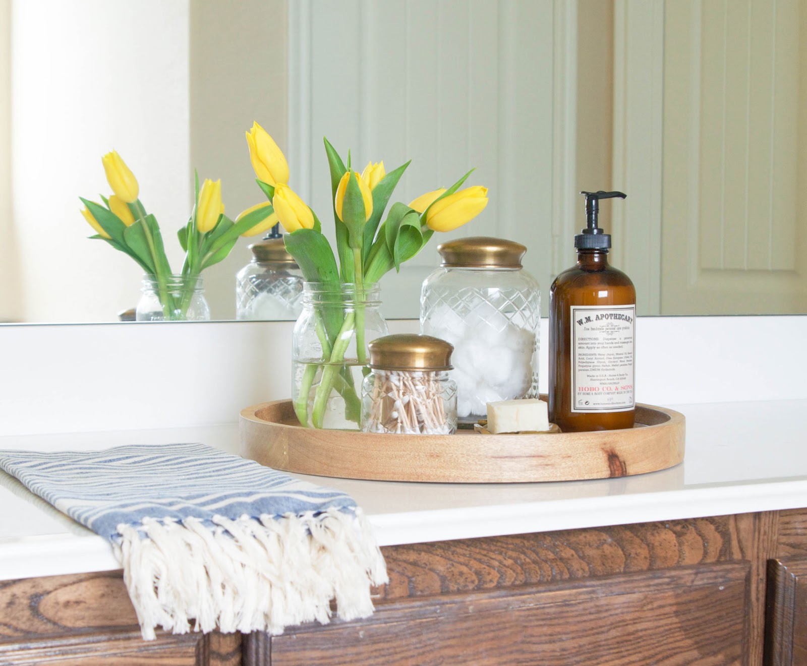 Flowers in the Bathroom