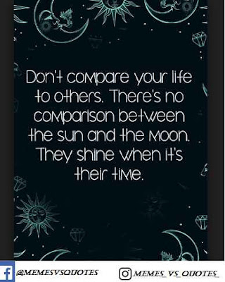 Don't Compare your Life