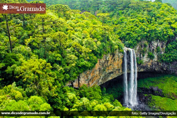 Cascata do Caracol, em Canela/RS