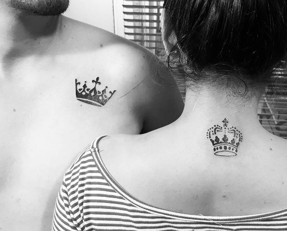 King and Queen Tattoos