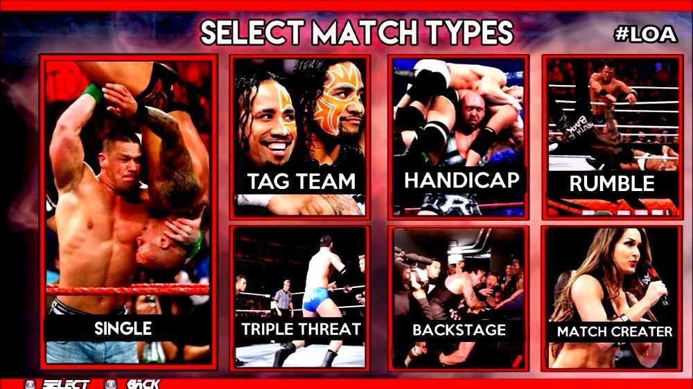 Professional wrestling match types