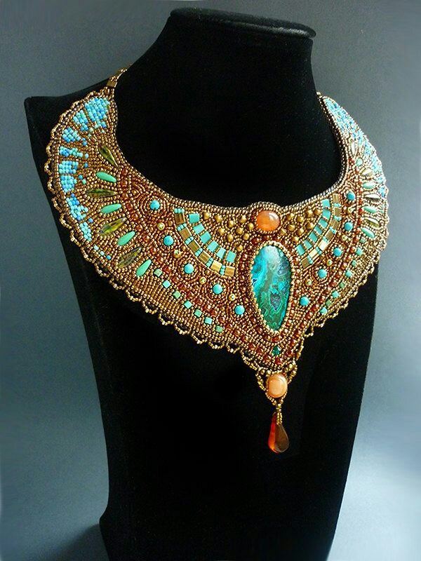 Egyptian collar necklace designs