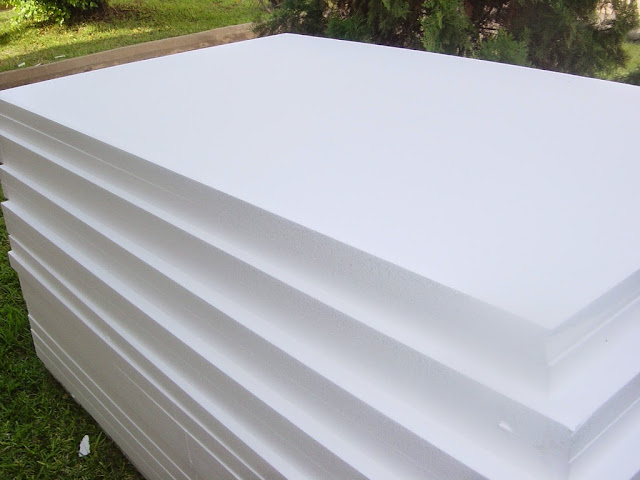 Bahan Dinding Styrofoam