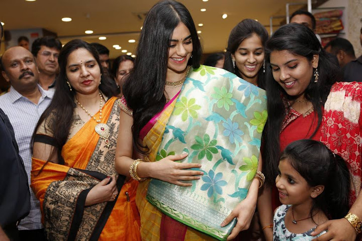 Adah Sharma Photoshoot For Saree Niketan