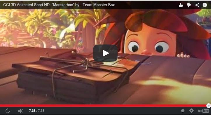 Monsterbox: Emotiva y tierna animación sobre la amistad.