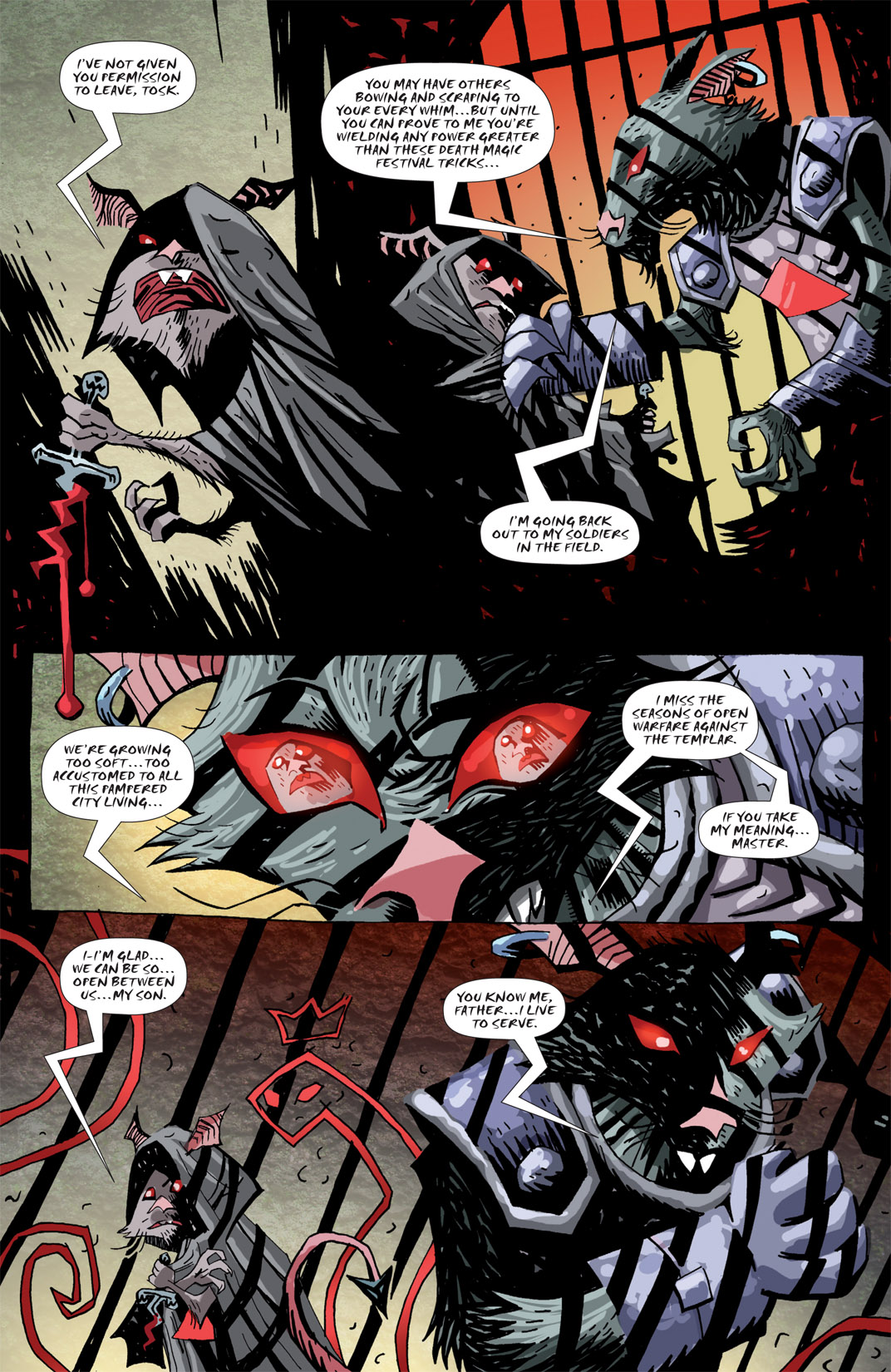 Read online The Mice Templar Volume 3: A Midwinter Night's Dream comic -  Issue #5 - 24