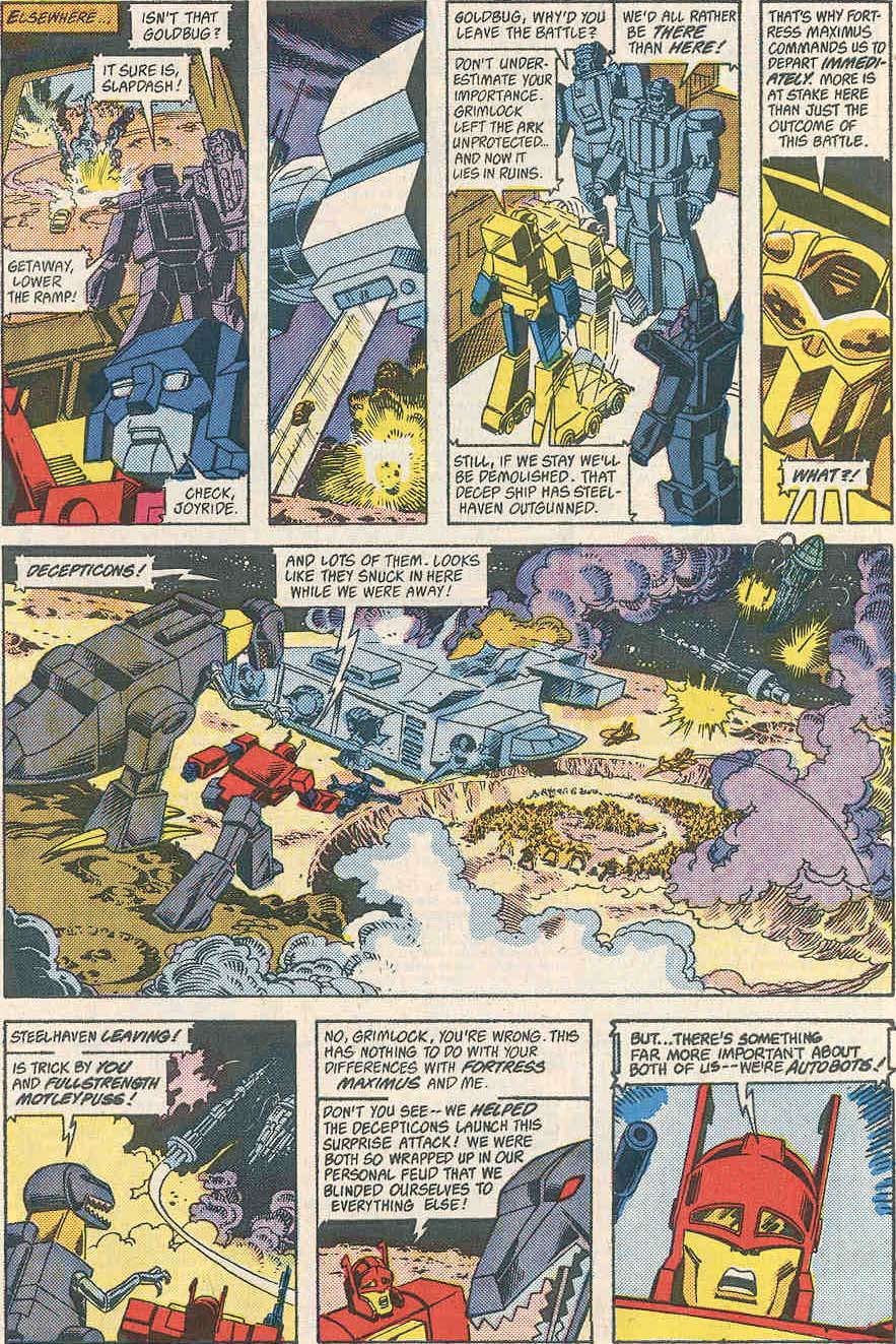 The Transformers (1984) issue 41 - Page 20