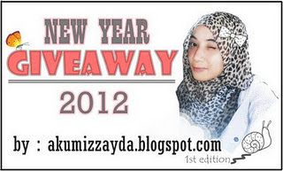1st Edition New Year Giveaway 2012 by Airin Ayda