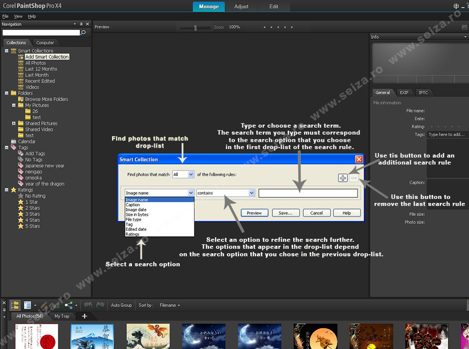 graphictutorials Learn Corel Pro X4 the Manage workspace
