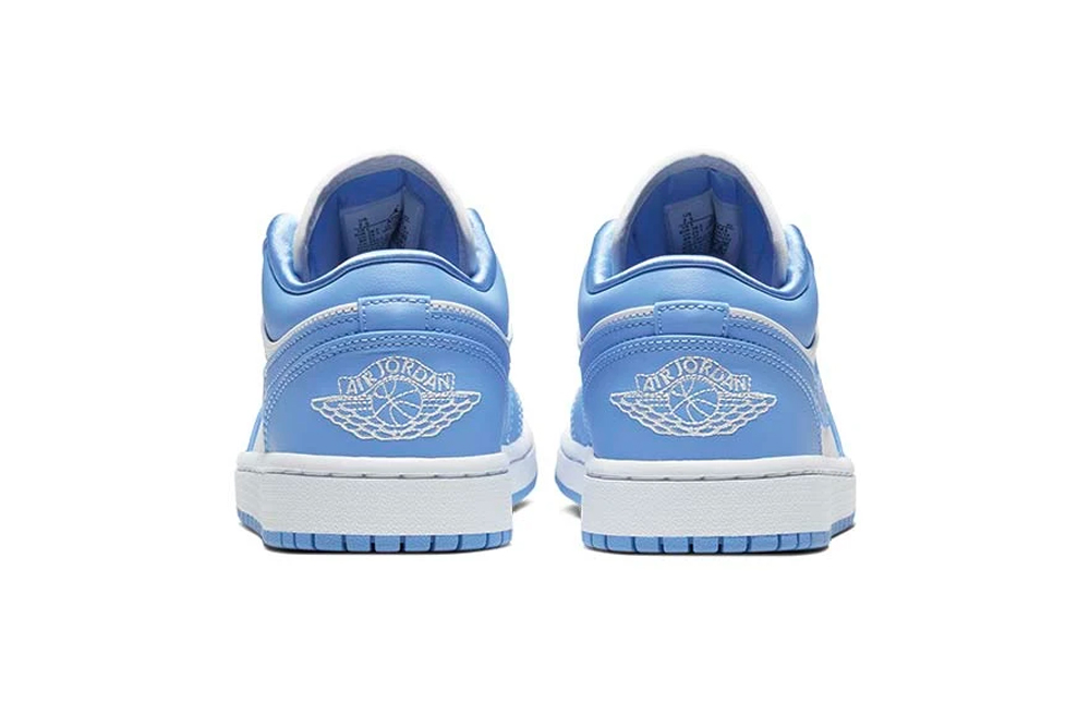 Air Jordan 1 Low พร้อม รายละเอียดจุดเด่น "UNC" ที่คมชัด