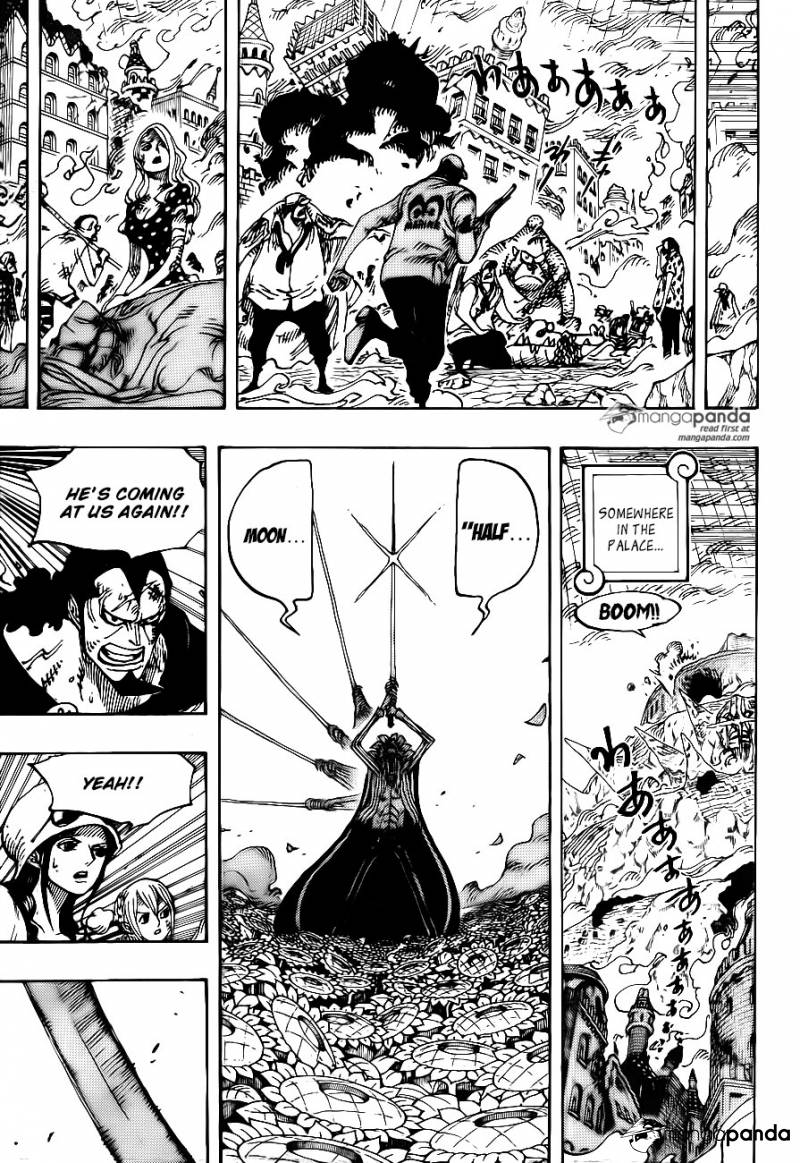 One Piece Ch 776: The Coliseum Hero