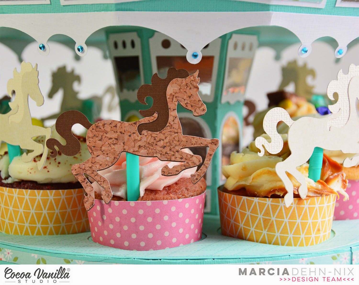 One Scrap at a Time: Carousel Party with Cocoa Vanilla Studios
