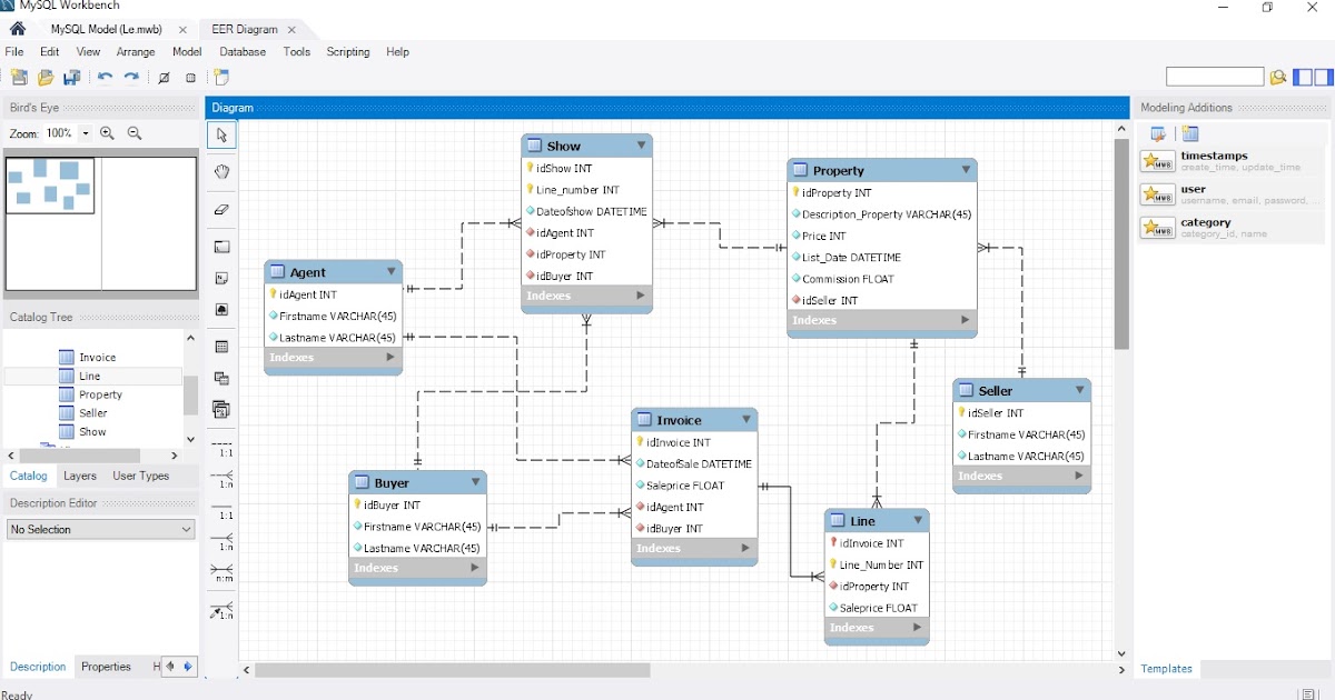 LMC Software: Creating an ER Diagram