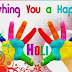 Happy Holi Whatsapp Facebook Status in Hindi and English holi wallpaper