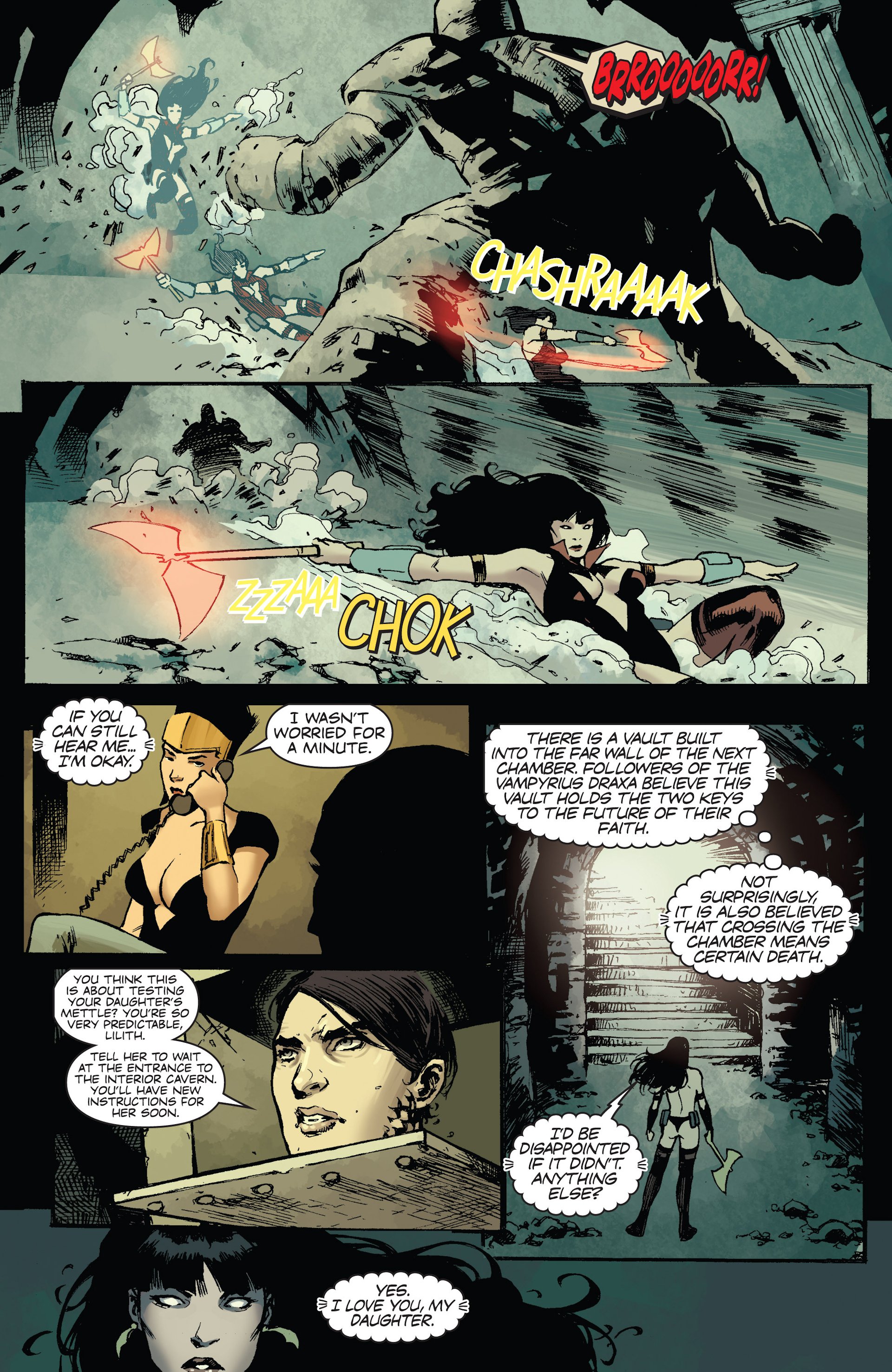 Read online Vampirella (2010) comic -  Issue #37 - 17