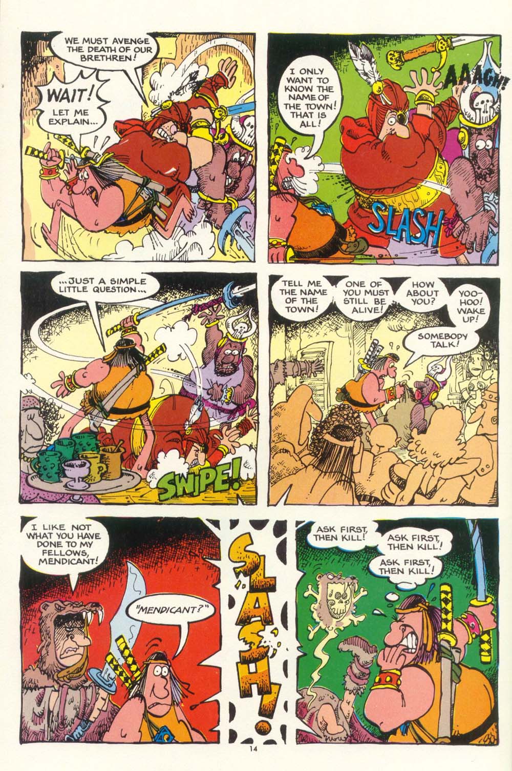 Read online Groo the Wanderer comic -  Issue #7 - 15
