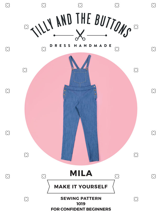 Mila dungarees sewing pattern - Tilly and the Buttons