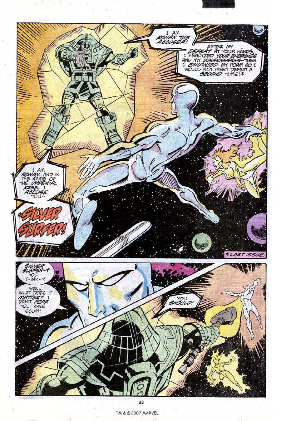 Silver Surfer (1987) Issue #14 #22 - English 25