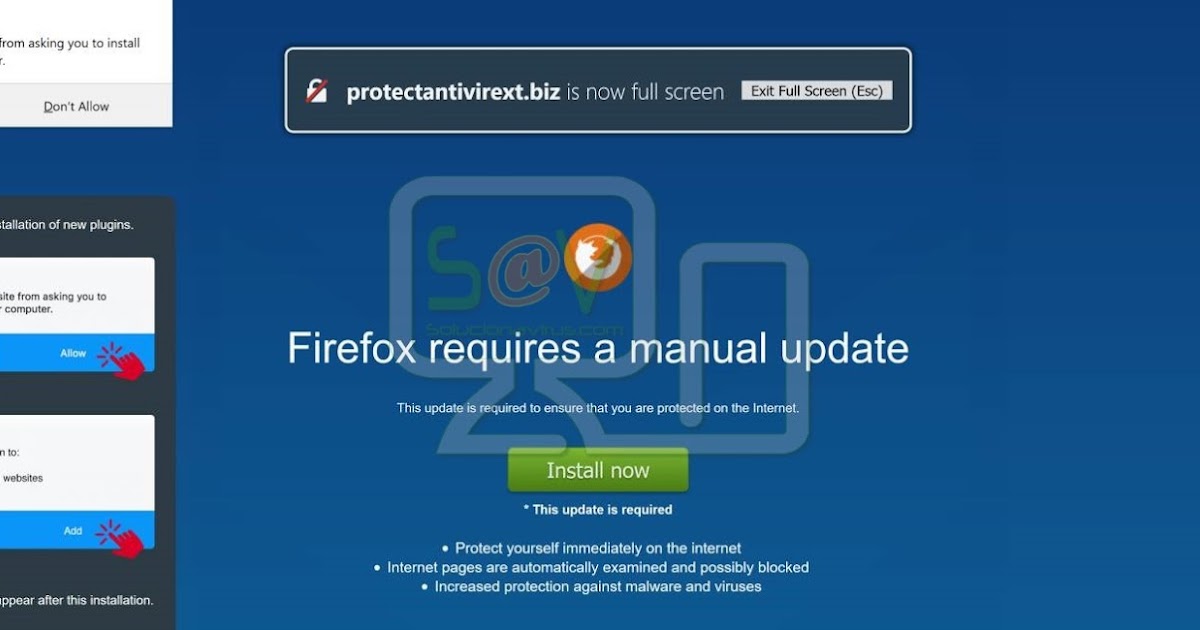 firefox requires a manual update firefox requires a manual update