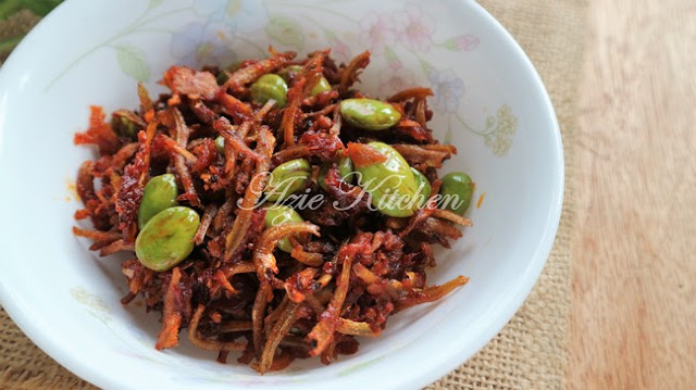 Sambal Ikan Bilis Dengan Petai