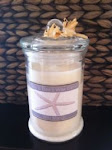 All natural candles with delicious scents........