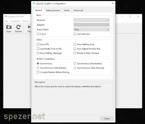 OpenGL Graphics Configuration - General Cara Setting Emulator Dolphin For PC Komputer Laptop 8