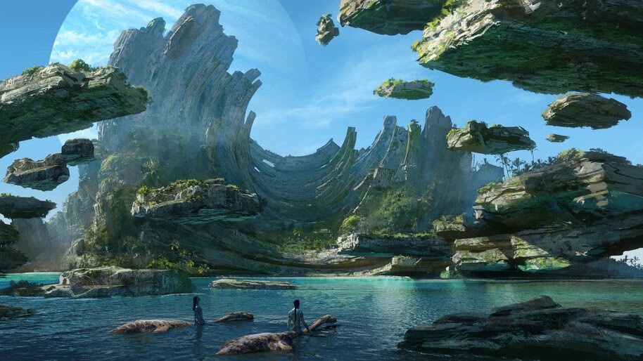 Avatar 2, Movie, Art, Island, Scenery, 4K, #7.1005