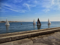 3 days in Porto - Sailboats near Porto Portugal