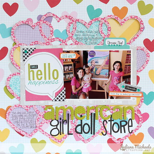 American Girl Doll Store Layout by Juliana Michaels #freedigitalcuttingfile #bellablvd