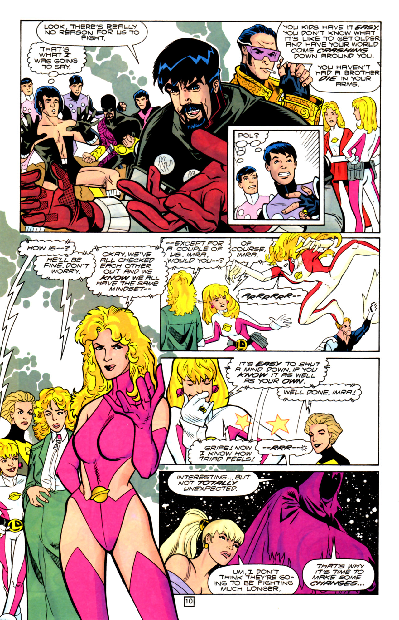 Legion of Super-Heroes (1989) 105 Page 9