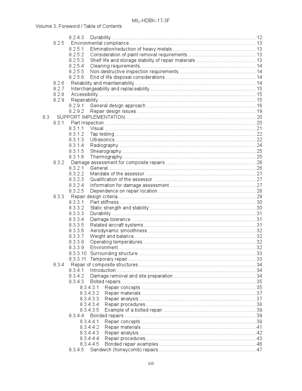 Cement Quality COMPOSITE MATERIALS HANDBOOK