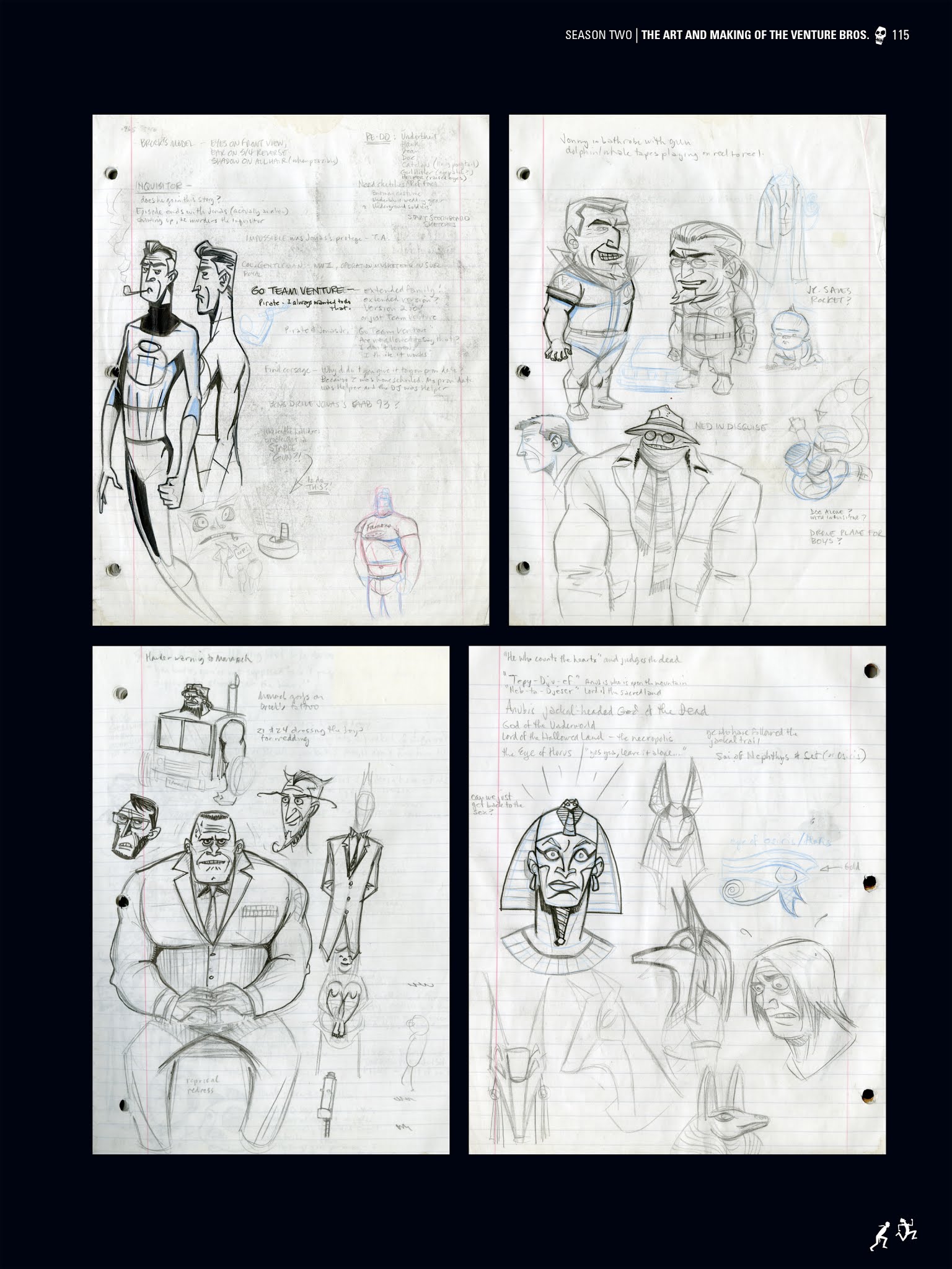 Read online Go Team Venture!: The Art and Making of The Venture Bros. comic -  Issue # TPB (Part 2) - 15