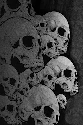 skull iphone goth skulls cool wallpapers gothic fanpop phone heads pile colorful 1136