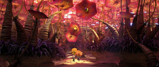 Croods DreamWorks Foresta fiori giganti