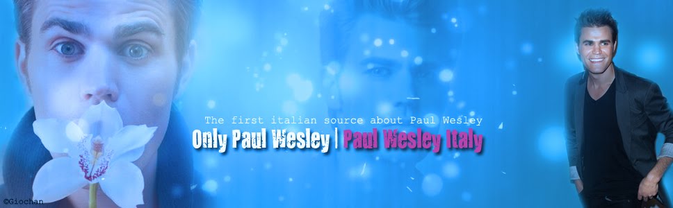 Only Paul Wesley | Paul Wesley Italy