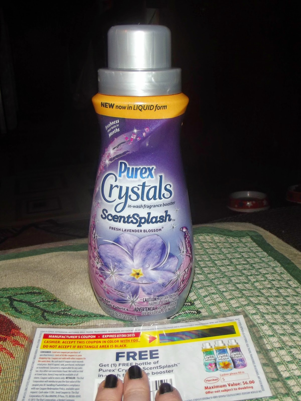 Just A Country Gal New Purex Crystals ScentSplash Fabric Softener