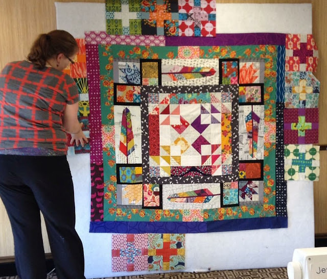 How to Build a Quilt Design Wall (Flannel Board, Bulletin Board, etc.) -  Shiny Happy World