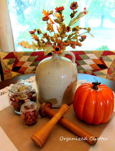 Fall Dining Table Display