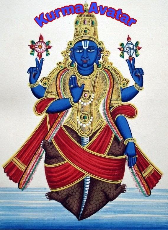 Kurma Avatar. mohini avatar.