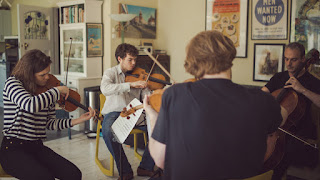 Michael Gurevich, violin Beatrice Philips, violin Timothy Ridout, viola Pierre Doumenge, cello - photo Anna Patarakina