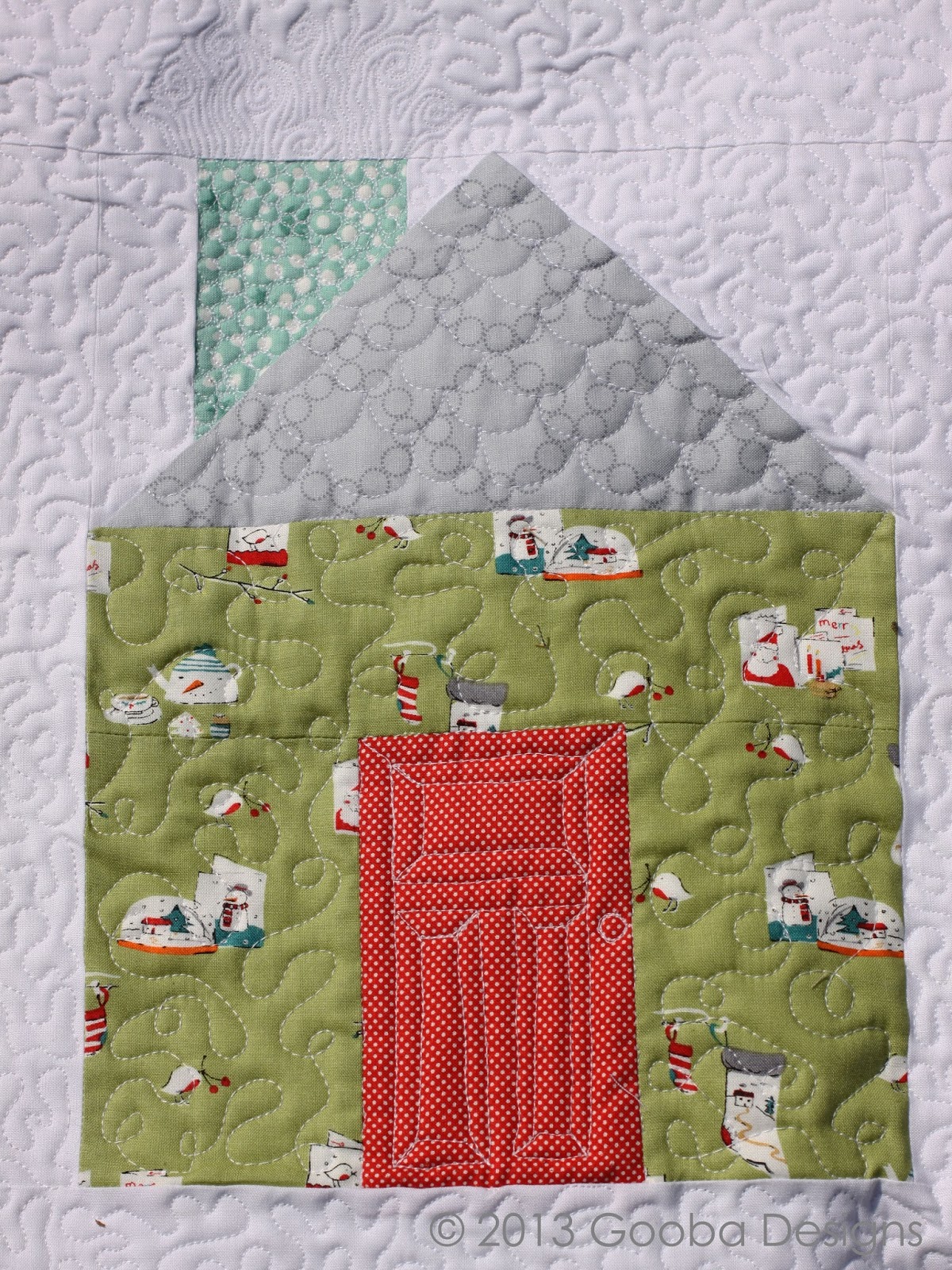 Gooba Designs Dwell Quilt Week Seven of Simply Retro Quilt Along