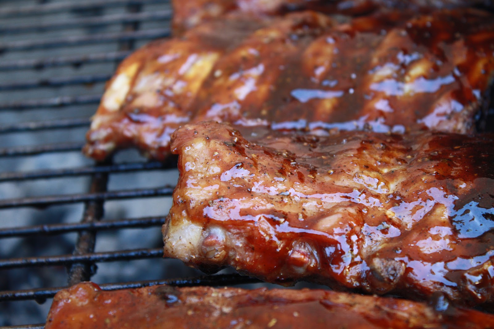 Sip And Chew MolassesGlazed Baby Back Ribs