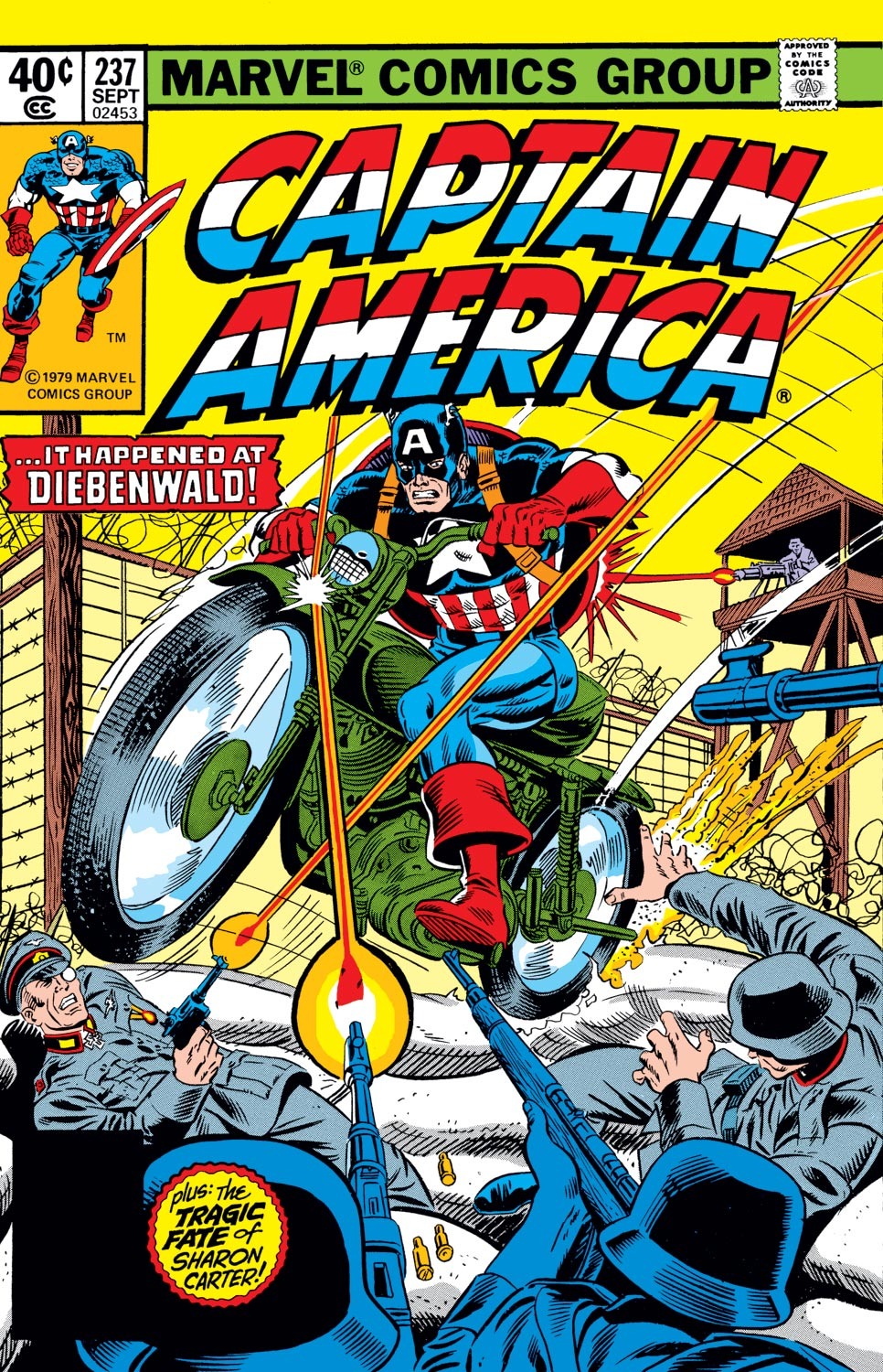 Read online Captain America (1968) comic -  Issue #237 - 1