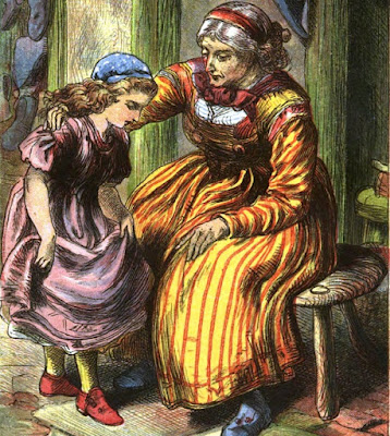 Pantofii roşii - Poveste de Hans Christian Andersen (I) Pantofii roşii - Poveste de Hans Christian Andersen (I)