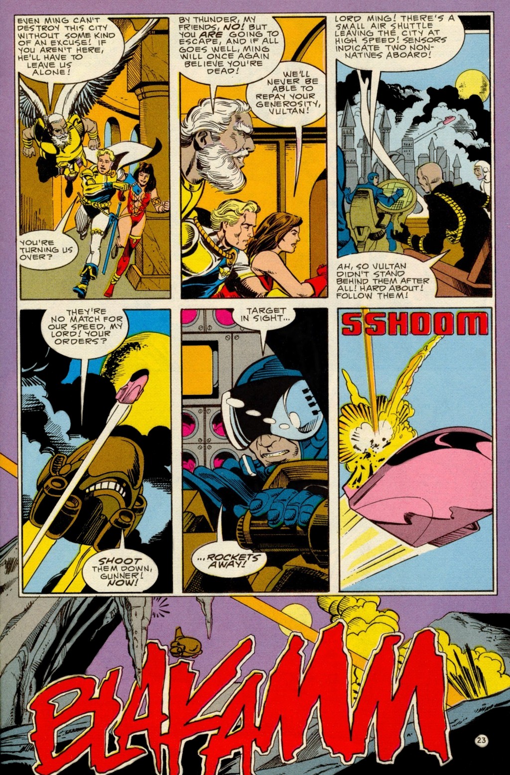 Read online Flash Gordon (1988) comic -  Issue #5 - 24