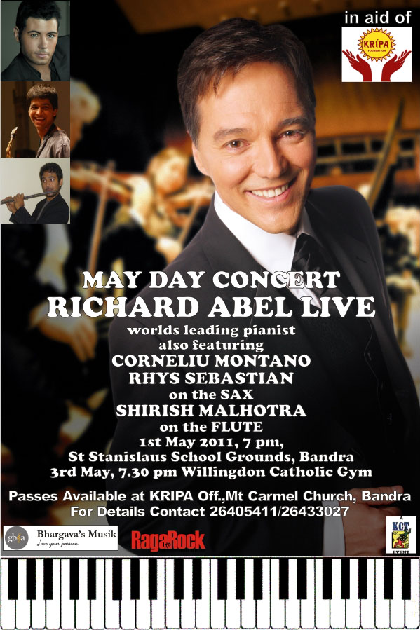 KRIPA FOUNDATION, INDIA: Live concert by World renowned pianist